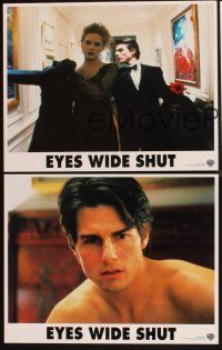 3p363 EYES WIDE SHUT 3 LCs '99 Stanley Kubrick directed, Tom Cruise, sexy Nicole Kidman!