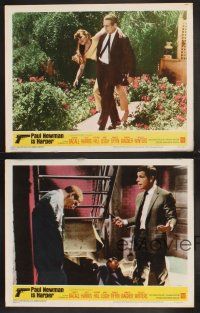 3p156 HARPER 4 LCs '66 great images of Paul Newman, Robert Wagner, sexy Pamela Tiffin!