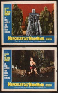 3p160 HERCULES AGAINST THE MOON MEN 4 LCs '65 Earth's mightiest man Sergio Ciani vs monsters!