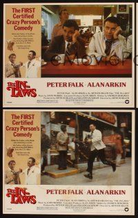 3p402 IN-LAWS 3 LCs '79 classic Peter Falk & Alan Arkin screwball comedy. great images!