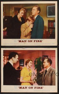 3p200 MAN ON FIRE 4 LCs '57 Bing Crosby & Mary Fickett in custody battle over Malcolm Brodrick!