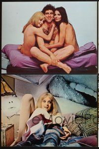 3p030 MOVE 8 LCs '70 Elliott Gould, Paula Prentiss, Genevieve Waite, sexy images!