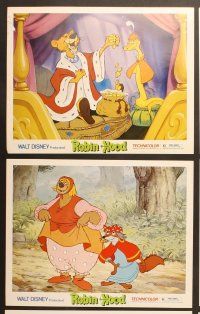3p054 ROBIN HOOD 6 LCs '73 Walt Disney's cartoon version, the way it REALLY happened!