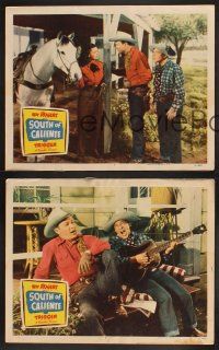 3p501 SOUTH OF CALIENTE 3 LCs '51 Roy Rogers & wacky sidekick Pinky Lee!