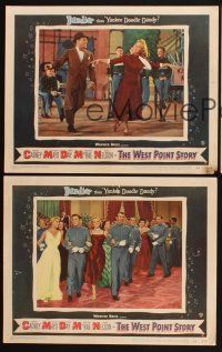3p556 WEST POINT STORY 3 LCs '50 James Cagney in zoot suit dancing with Virginia Mayo on stage!