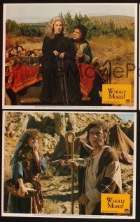 3p559 WHOLLY MOSES 3 LCs '80 Dudley Moore as Herschel, Madeline Kahn, John Ritter & Laraine Newman!