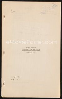 3r123 BLONDE TROUBLE censorship dialogue script July 21, 1937, screenplay by Lillie Hayward!