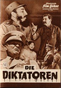 3r330 DIE DIKTATOREN German program '61 Felix Podmaniczky documentary about world dictators!