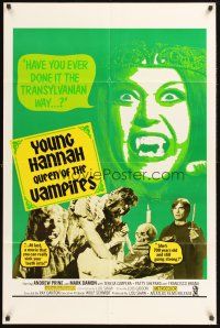 3s174 CRYPT OF THE LIVING DEAD 1sh '73 have you ever done it the Transylvanian way!