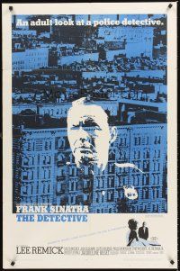 3s195 DETECTIVE 1sh '68 Frank Sinatra as gritty New York City cop, an adult look at police!