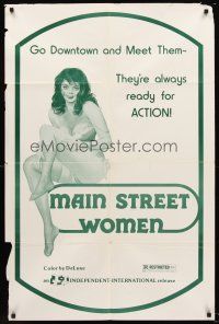 3s468 DYNAMITE BROTHERS 1sh R1980s always ready for action, Main Street Women