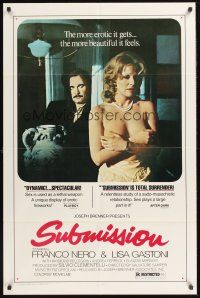 3s706 SCANDAL 1sh '78 Salvatore Samperi's Scandalo, Submission, topless Lisa Gastoni!