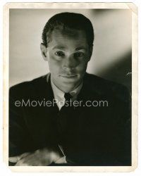 3t048 FRANCHOT TONE deluxe 11x14 still '30s cool moody portrait by Clarence Sinclair Bull!