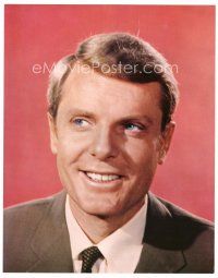 3t057 JOHN McMARTIN color 11x14 still '60s great smiling head & shoulders portrait!