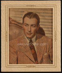 3t140 ROBERT TAYLOR 8x10 fan photo in 10x12 cardboard frame '30s the handsome star ready for wall!