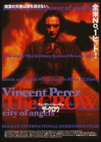3t659 CROW: CITY OF ANGELS Japanese 7.25x10.25 '96 different image of Vincent Perez!