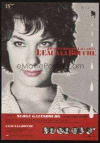 3t742 GAME FOR SIX LOVERS Japanese 7.25x10.25 R97 super close up of Bernadette Lafont!