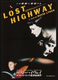 3t846 LOST HIGHWAY Japanese 7.25x10.25 '97 David Lynch, Bill Pullman, Patricia Arquette!