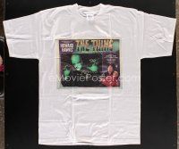 3t171 THING  t-shirt '90s wear a lobby card from Howard Hawks classic horror!