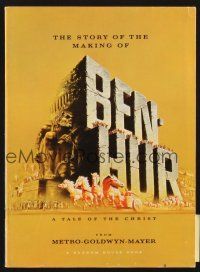 3t191 BEN-HUR program '60 Charlton Heston, William Wyler classic religious epic, cool!
