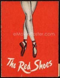 3t252 RED SHOES program '49 Michael Powell & Emeric Pressburger, dancer Moira Shearer!