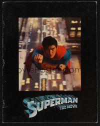3t277 SUPERMAN  program '78 flying comic book hero Christopher Reeve, Gene Hackman!