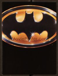 3t339 BATMAN  promo brochure '89 Michael Keaton, Jack Nicholson, directed by Tim Burton!