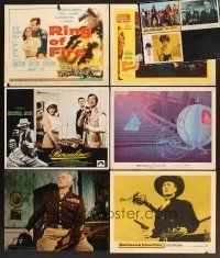 3w009 LOT OF 109 LOBBY CARDS '53 - '70 Patton, Ring of Fire, Vice Squad, The Way West & more!