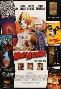3w053 LOT OF 22 UNFOLDED ONE-SHEETS '81-03 Mars Attacks, Jackie Brown, Star Wars Trilogy & more!