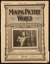 3w066 MOVING PICTURE WORLD exhibitor magazine May 13, 1916 Chaplin, Sherlock Holmes, Rube Goldberg