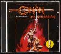 3w415 CONAN THE BARBARIAN soundtrack CD '03 original score composed & conducted by Basil Poledouris