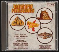 3w427 GREAT EPIC FILM SCORES compilation CD '95 original score by Dimitri Tiomkin & Miklos Rozsa!