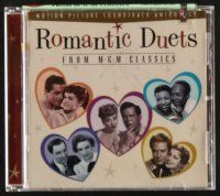 3w435 ROMANTIC DUETS FROM MGM CLASSICS compilation CD '97 music by Gene Kelly, Judy Garland & more!