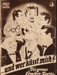 3w151 AND WHO IS KISSING ME German program '56 Max Nosseck's ...Und wer kusst mich?