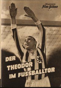 3w156 DER THEODOR IM FUSSBALLTOR German program '50 football/soccer movie directed by E.W. Emo!