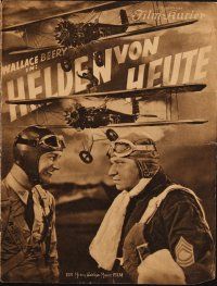 3w181 WEST POINT OF THE AIR German program '35 Wallace Beery, Robert Young, O'Sullivan, different!