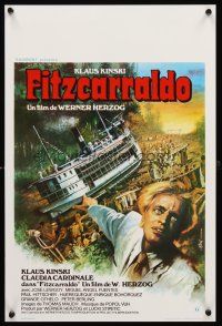 3x210 FITZCARRALDO Belgian '82 cool art of Klaus Kinski, directed by Werner Herzog!