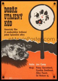 3x137 FOR THE LOVE OF BENJI Czech 11x16 '77 Joe Camp comedy, Burianek art of loveable dog!