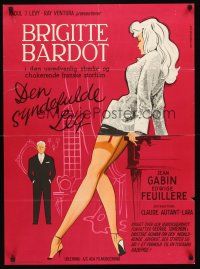 3x412 LOVE IS MY PROFESSION Danish '58 En Cas de Malheur, art of super sexy Brigitte Bardot!
