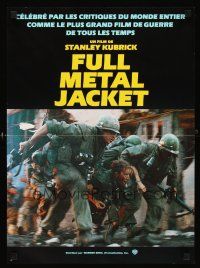 3x646 FULL METAL JACKET teaser French 15x21 '87 Kubrick, Matthew Modine & wounded Arliss Howard!