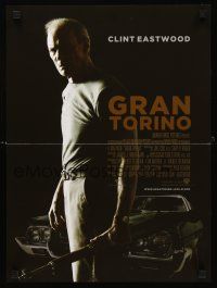 3x653 GRAN TORINO French 15x21 '09 great image of angry Clint Eastwood w/rifle & car!