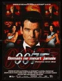 3x781 TOMORROW NEVER DIES French 15x21 '97 Pierce Brosnan as Bond, Michelle Yeoh, Teri Hatcher!