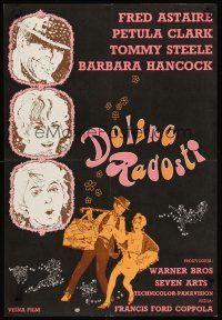 3x495 FINIAN'S RAINBOW Yugoslavian '68 Fred Astaire, Petula Clark, Francis Ford Coppola directed!