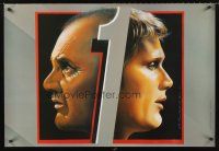 3y379 GANGSTER NUMBER 1 teaser 1sh '02 art of Malcolm McDowell & Paul Bettany by Castle & Kaplan!