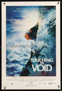 3y828 TOUCHING THE VOID DS 1sh '03 mountain climbing disaster & survival in Peru!