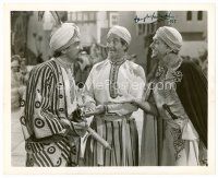 3z499 DOUGLAS FAIRBANKS JR signed 8x10 REPRO still '97 close up with 2 men from Sinbad the Sailor!