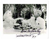 3z539 KEVIN MCCARTHY signed 8x10 REPRO still '90s close up eating with cool dog from Innerspace!
