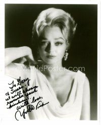 3z476 YVETTE VICKERS signed 8x10 publicity still '90s super young sexy portrait of the actress!