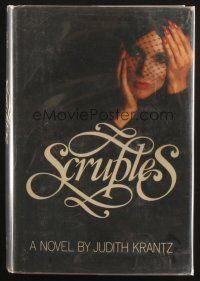 3z174 JUDITH KRANTZ signed hardcover book '78 on her novel Scruples, also signed by Mervyn LeRoy!