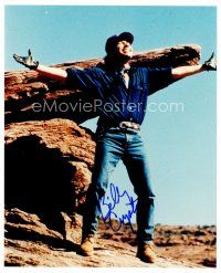 3z486 BILLY CRYSTAL signed color 8x10 REPRO still '02 finding his smile from City Slickers!
